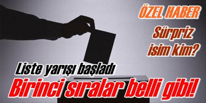Birinci sıralar belli gibi!