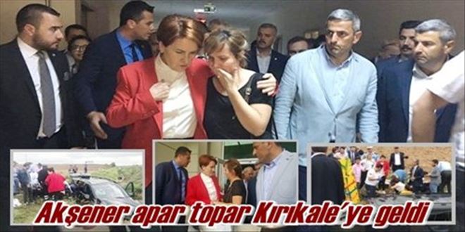 Akşener Kırıkale´ye geldi
