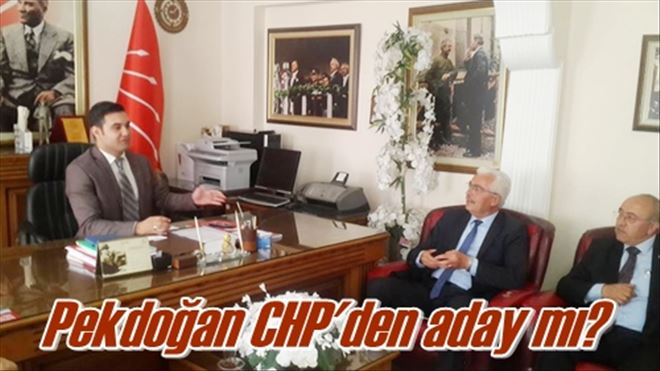 Pekdoğan CHP´den aday mı?