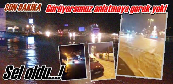 Kırıkkale yine sele teslim oldu!