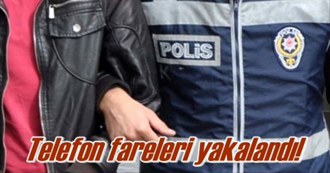 Hırsızlık zanlıları yakalandı!
