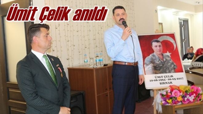 Ümit Çelik anıldı