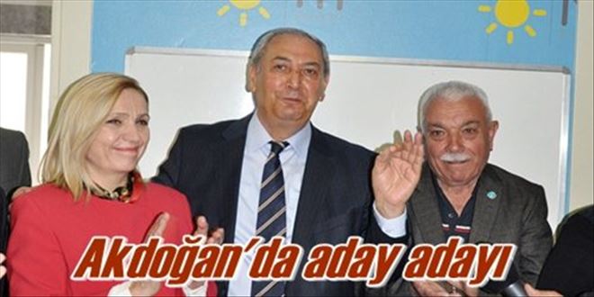 Akdoğan´da aday adayı