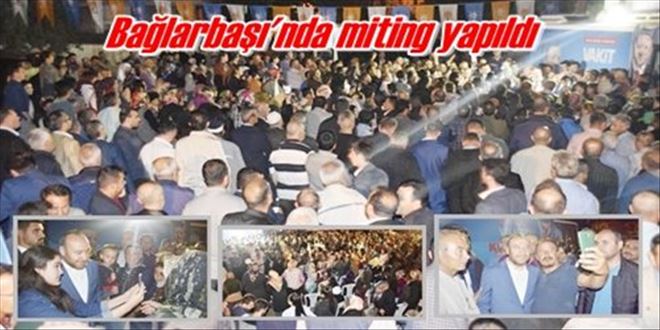 Bağlarbaşı´nda miting yapıldı