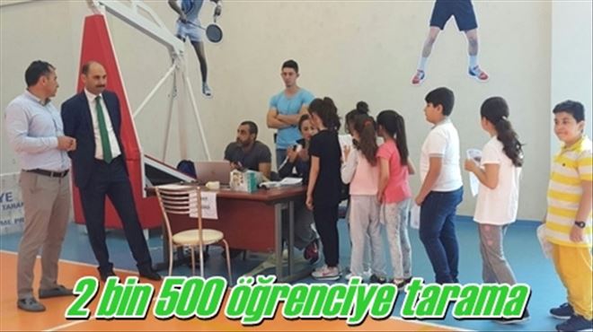Yetenek taraması yapıldı