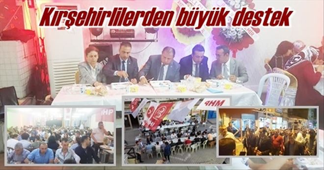 Kırşehirlilerle iftar
