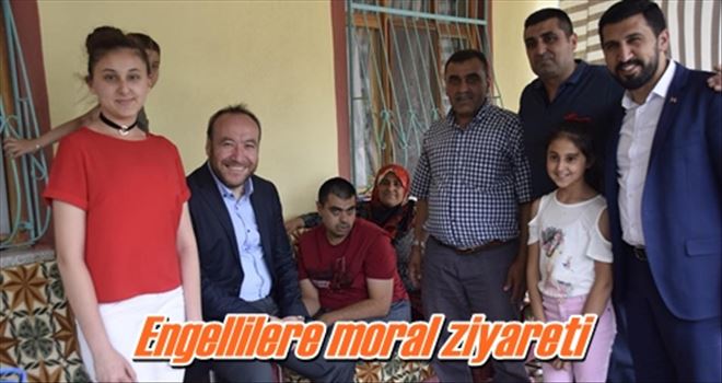 Engellileri ziyaret ettiler