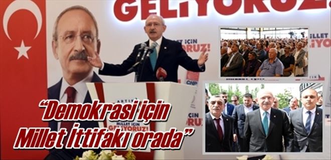 ?Demokrasi için Millet İttifakı orada?