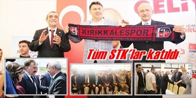 Tüm STK´lar katıldı