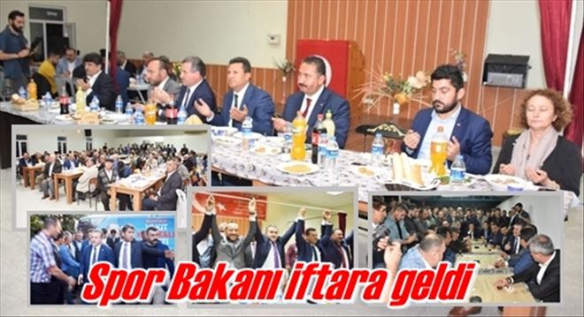 Spor Bakanı iftara geldi