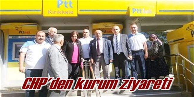 Kurumları ziyaret ettiler