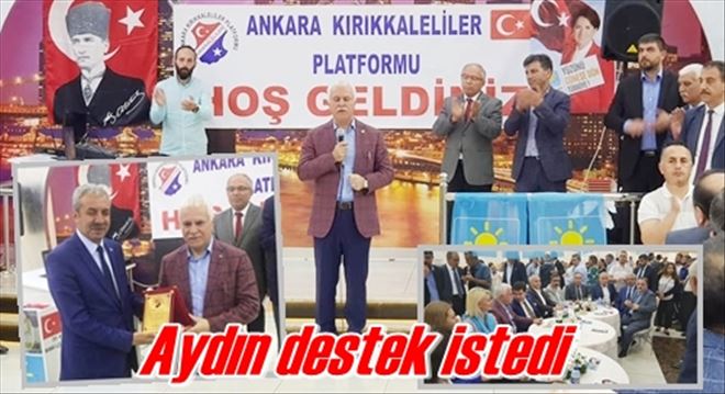 Aydın destek istedi