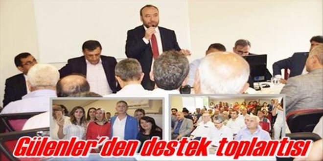Gülenler´den destek toplantısı