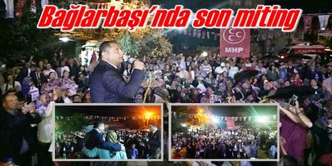 Bağlarbaşı´nda son miting