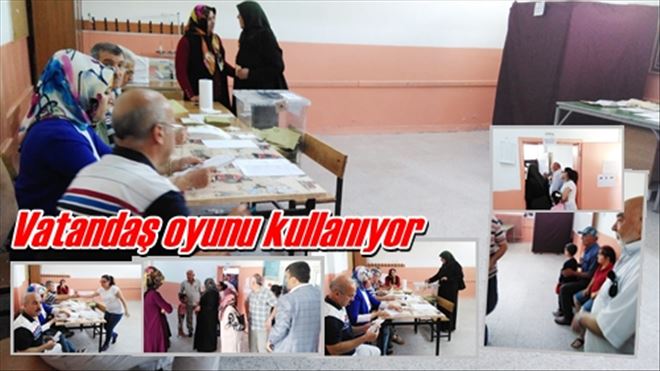 Vatandaş oyunu kullanıyor