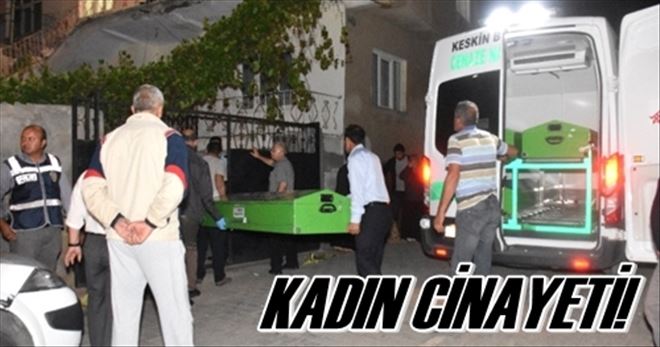 Kadın cinayeti!