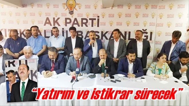 ?Yatırım ve istikrar sürecek?