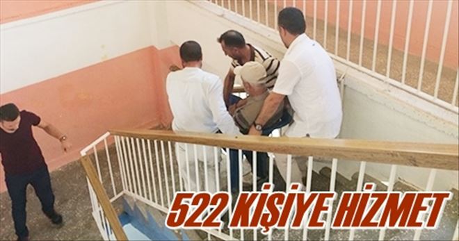 522 KİŞİYE HİZMET