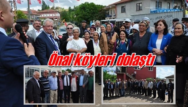 Önal köyleri dolaştı