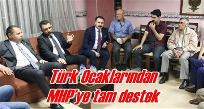  Türk Ocaklarından  MHP´ye tam destek 