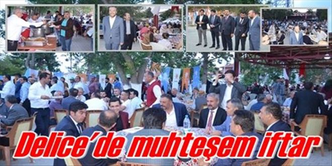 Delice´de muhteşem iftar