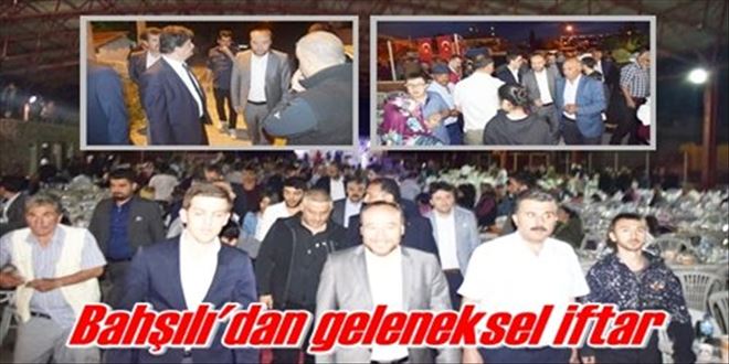 Bahşılı´dan geleneksel iftar