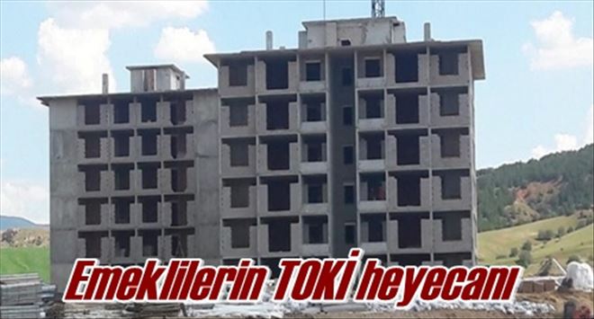Emeklilerin TOKİ heyecanı 