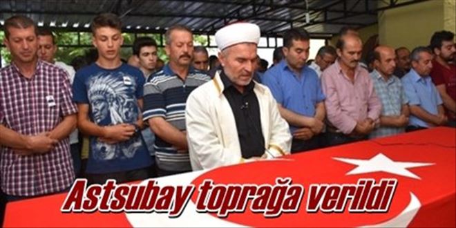 Astsubay toprağa verildi