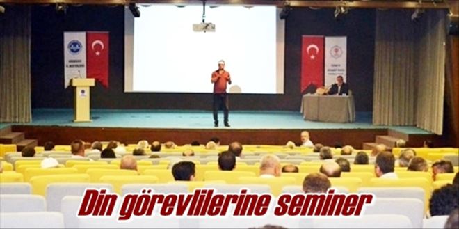 Din görevlilerine seminer
