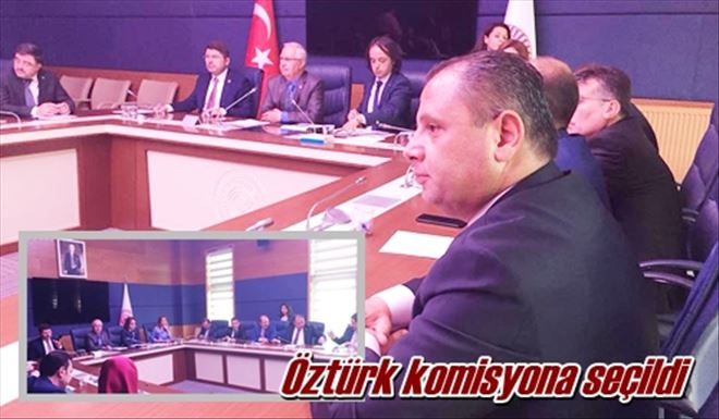 Öztürk komisyona seçildi
