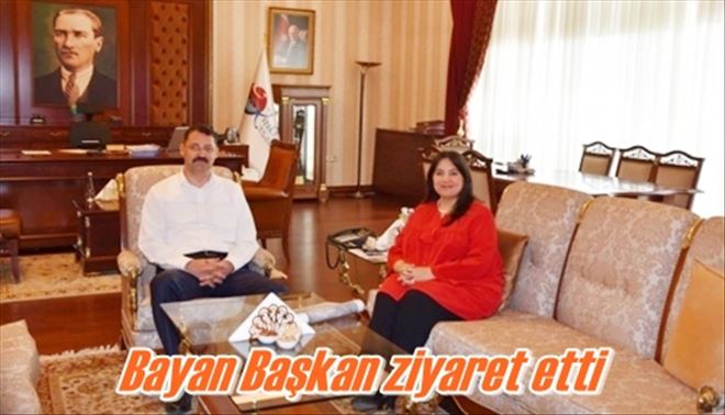 Bayan Başkan ziyaret etti