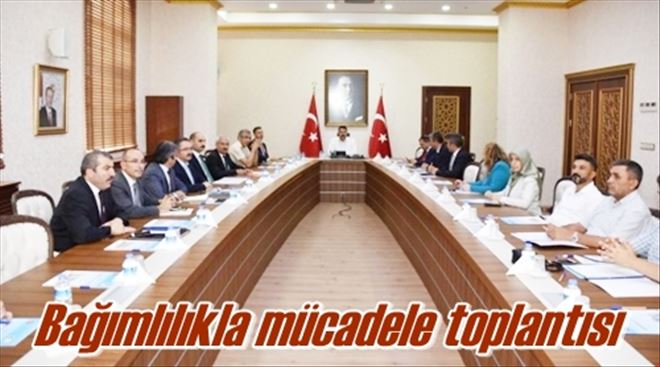 Bağımlılıkla mücadele toplantısı