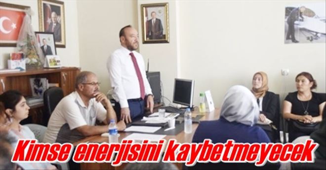 Kimse enerjisini kaybetmeyecek