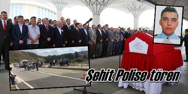 Şehit Polise tören