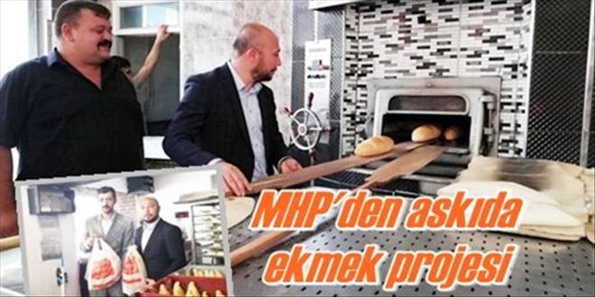 MHP´den askıda ekmek projesi