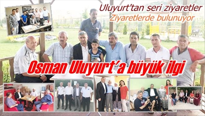 Osman Uluyurt´a ilgi yüksek