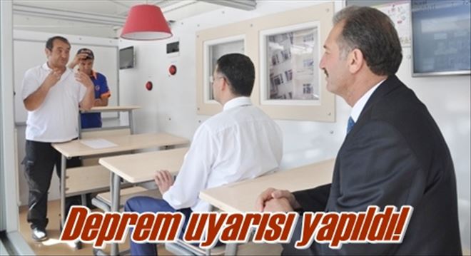 Deprem uyarısı yapıldı!