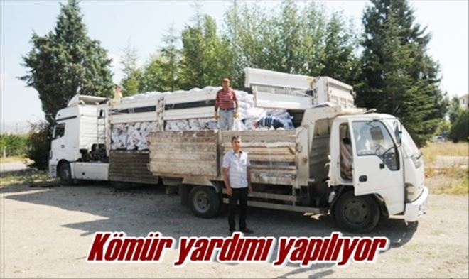 Kömür yardımı yapılıyor