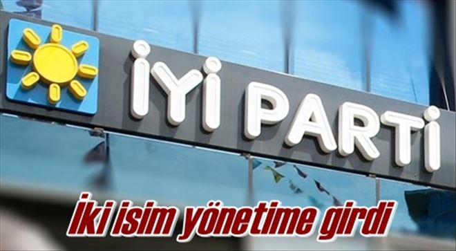 İki isim yönetime girdi