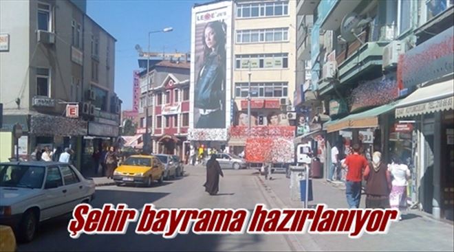 Bayram hazırlığı başladı