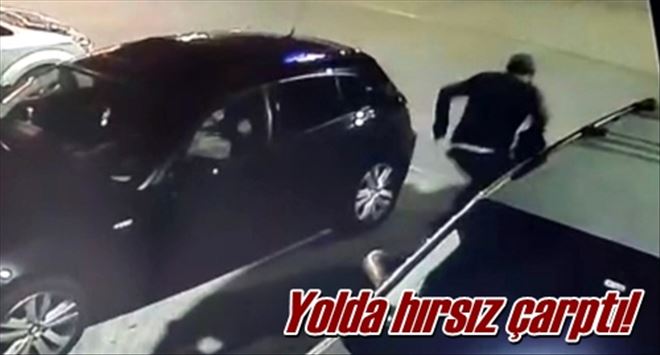 Yolda hırsız çarptı!