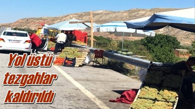 Yol üstü tezgahlar kaldırıldı