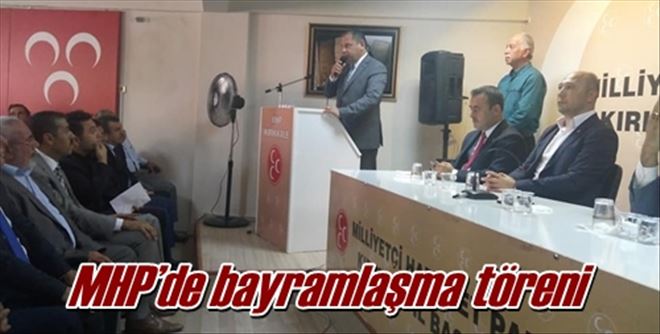 MHP´de bayramlaşma töreni