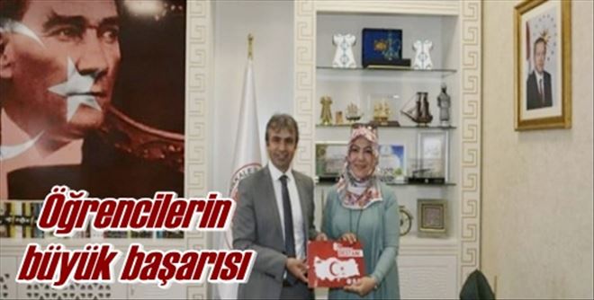 Öğrencilerin büyük başarısı
