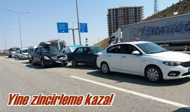 Yine zincirleme kaza!