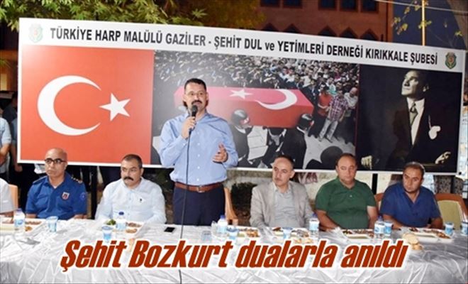Şehit Bozkurt dualarla anıldı 