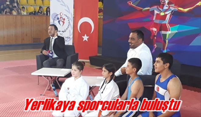 Yerlikaya sporcularla buluştu