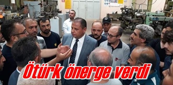Öztürk önerge verdi