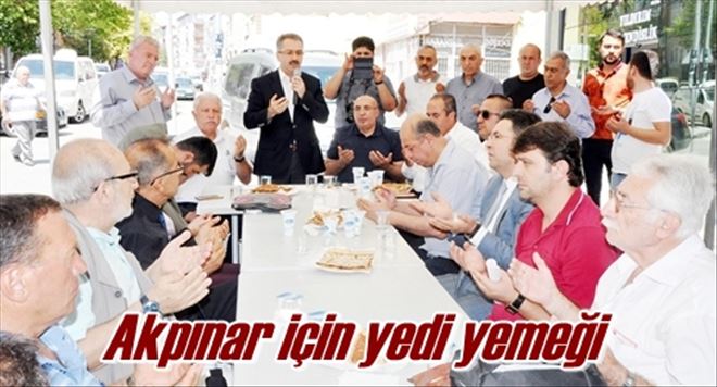 Akpınar için yedi yemeği