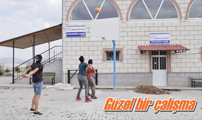 İmamdan gençlere spor sevgisi